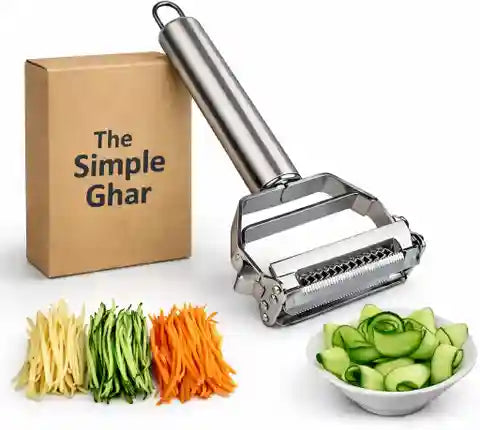 Stainless Steel Julienne Peeler Vegetable Peeler Double Planing Grater Kitchen Accessories Cooking Tools